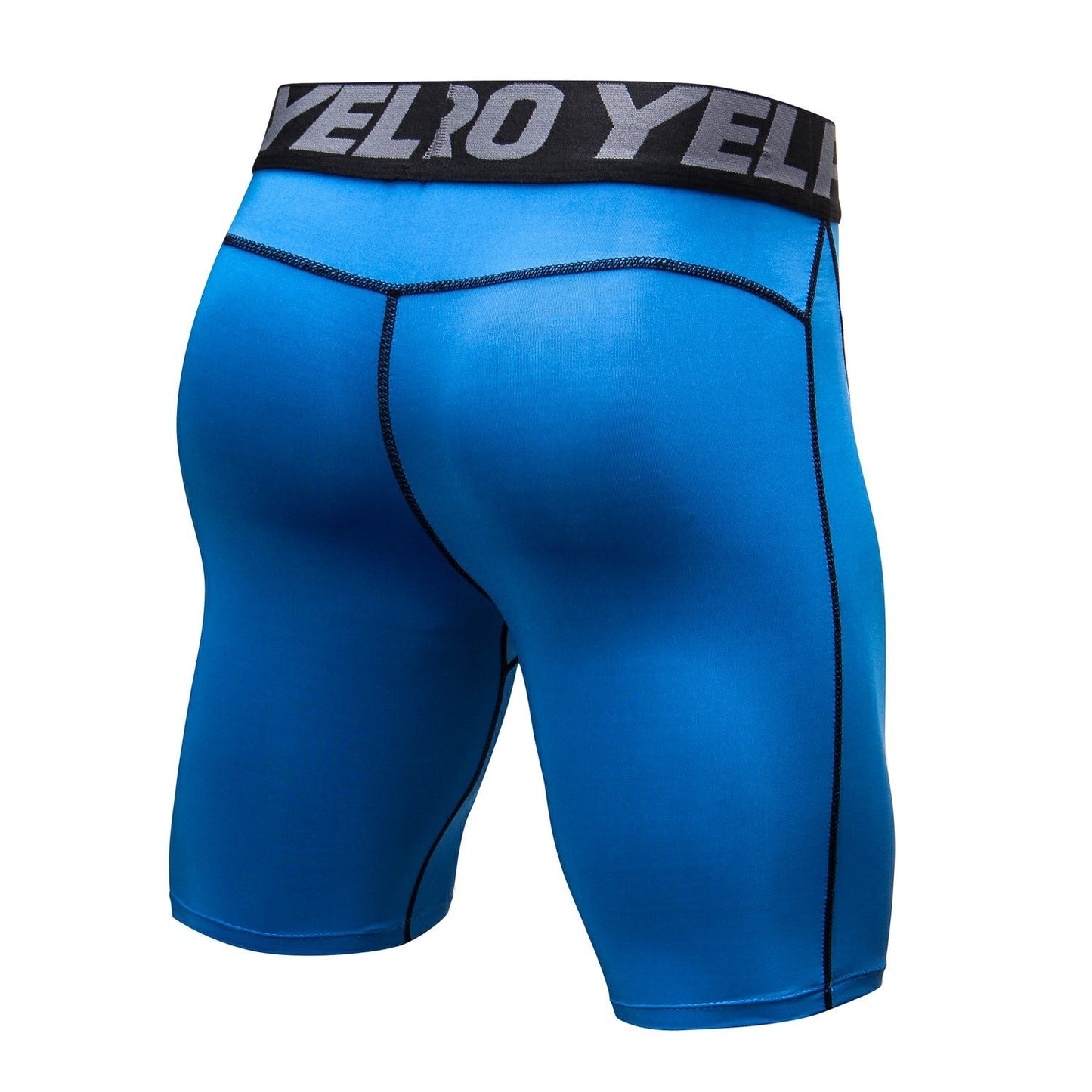 Mens Compression Shorts Cool Dry Athletic Tights Running Gym Shorts Sports Underwear LANBAOSI