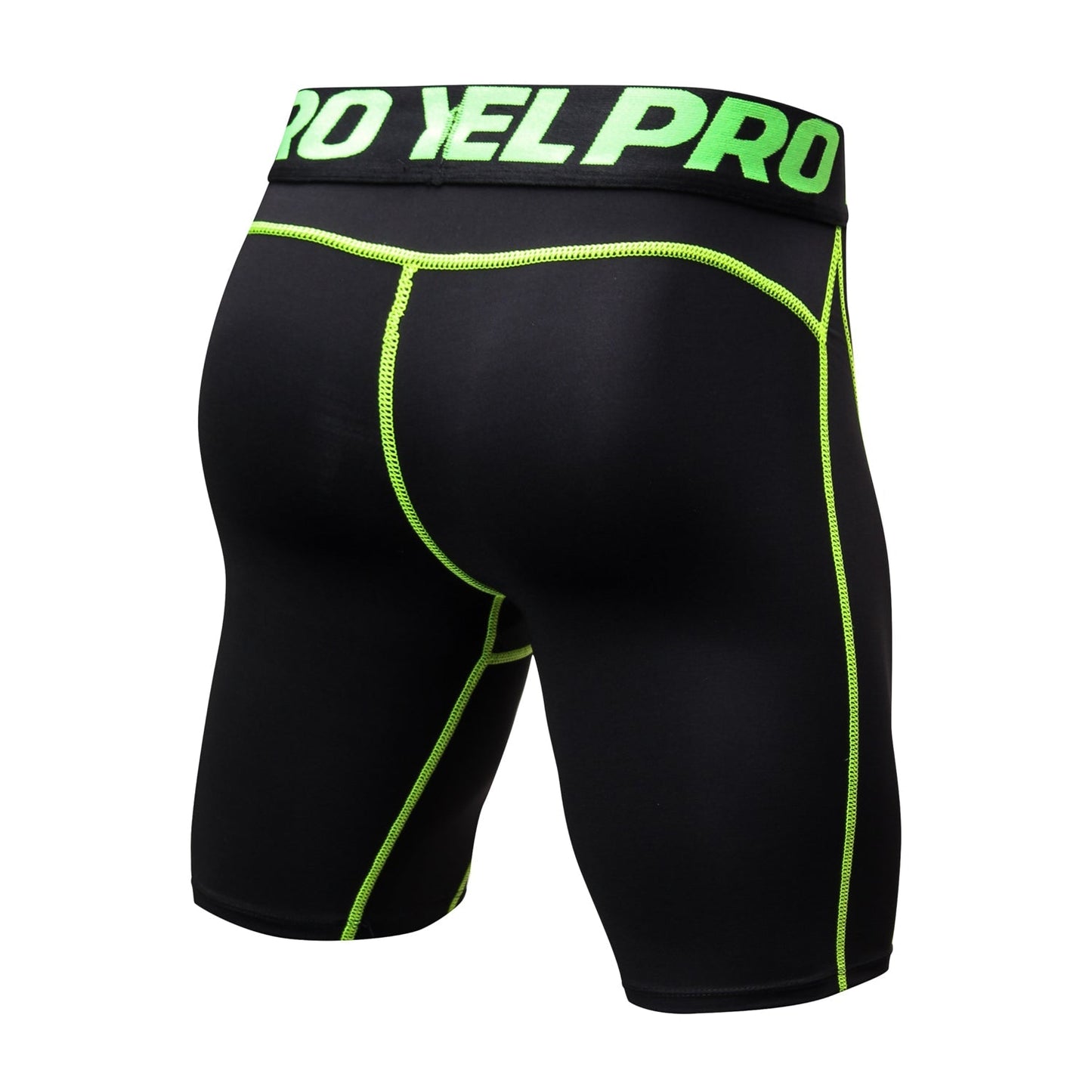 Mens Compression Shorts Cool Dry Athletic Tights Running Gym Shorts Sports Underwear LANBAOSI