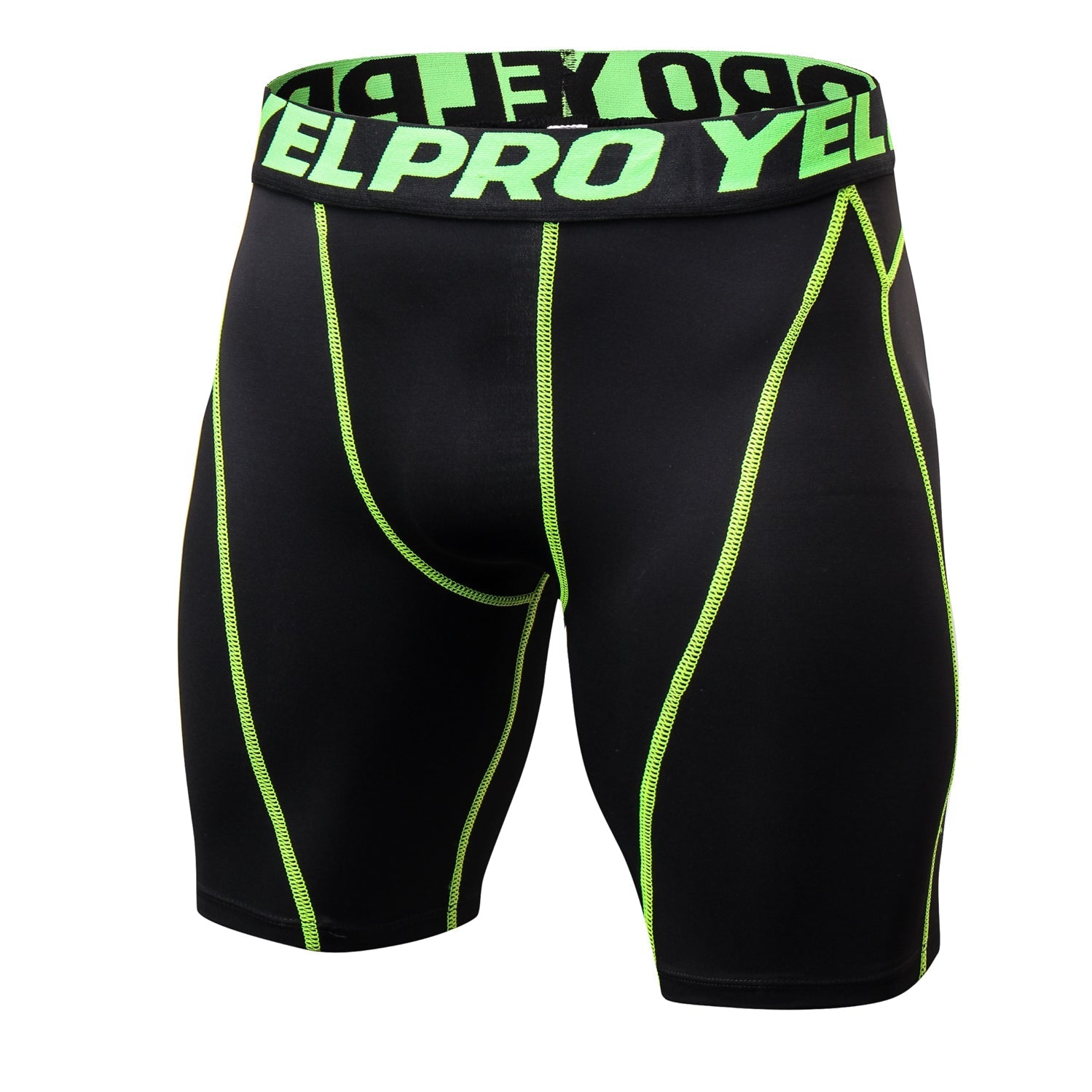 Mens Compression Shorts Cool Dry Athletic Tights Running Gym Shorts Sports Underwear LANBAOSI