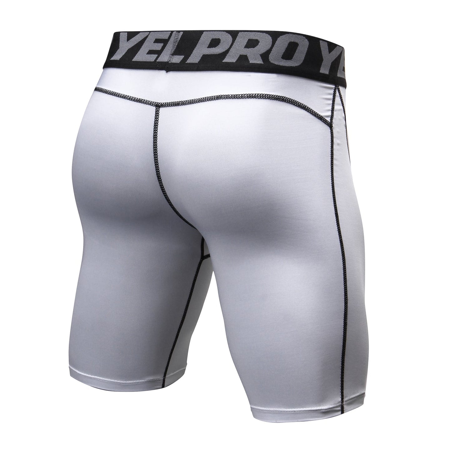 Mens Compression Shorts Cool Dry Athletic Tights Running Gym Shorts Sports Underwear LANBAOSI