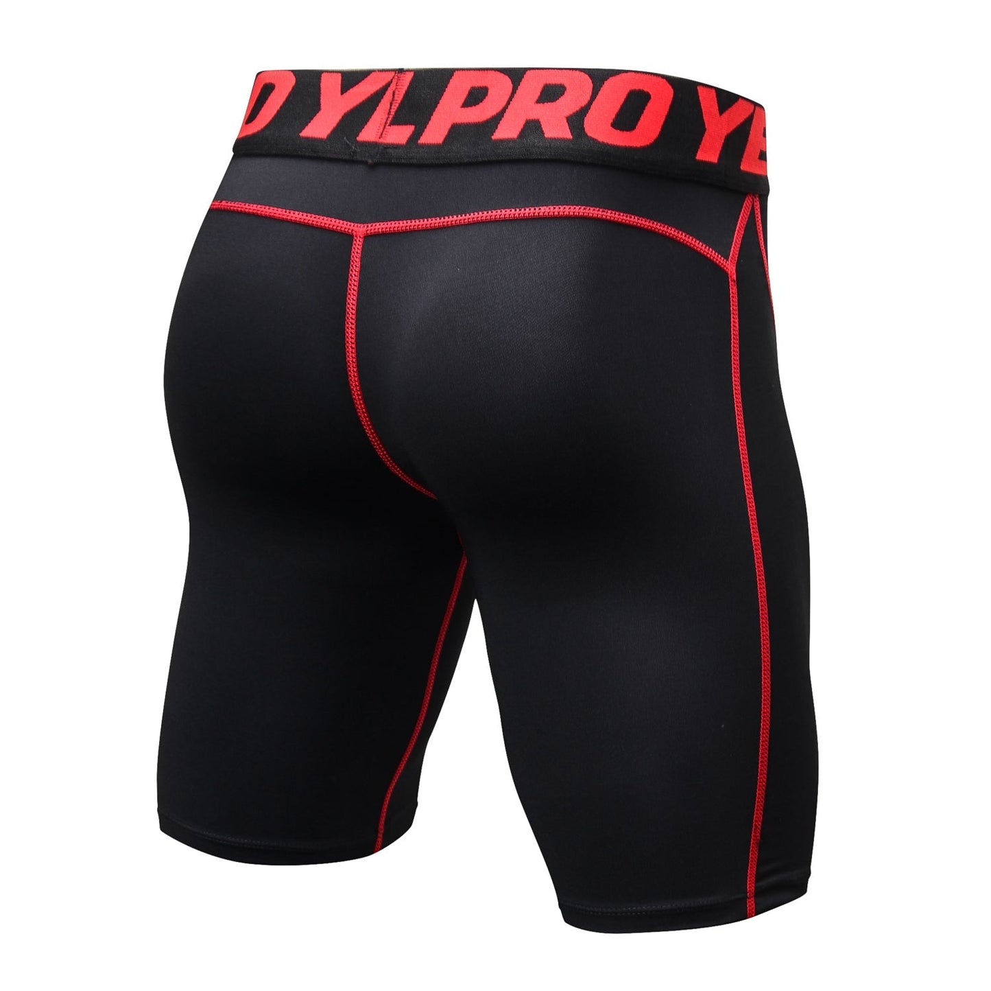 Mens Compression Shorts Cool Dry Athletic Tights Running Gym Shorts Sports Underwear LANBAOSI