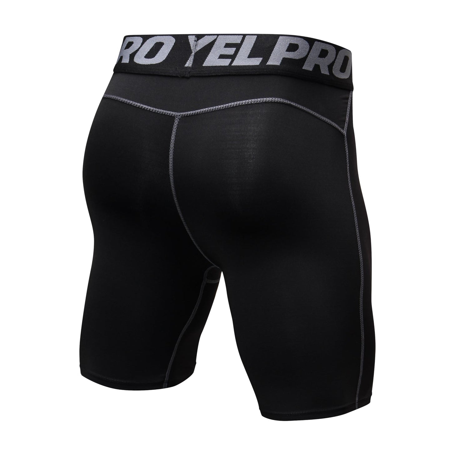 Mens Compression Shorts Cool Dry Athletic Tights Running Gym Shorts Sports Underwear LANBAOSI