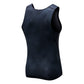 Mens Cool Dry Fit Compression Sleeveless Muscle Tank Tops Workout Base Layer LANBAOSI