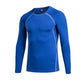 Mens Long Sleeve Compression Shirts Quick Dry Athletic Base Layer Sports Top LANBAOSI