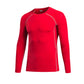 Mens Long Sleeve Compression Shirts Quick Dry Athletic Base Layer Sports Top LANBAOSI