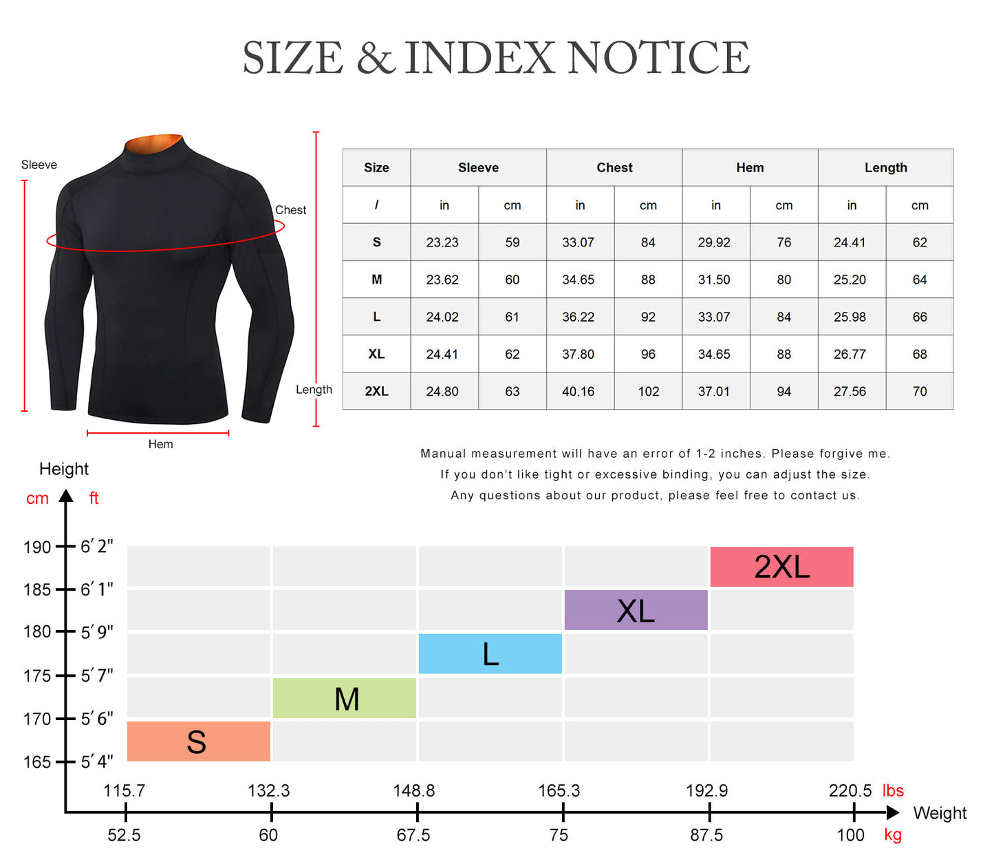 Mens Mock Turtleneck Compression Long Sleeve Shirts Football Undershirt Sports Base Layer LANBAOSI