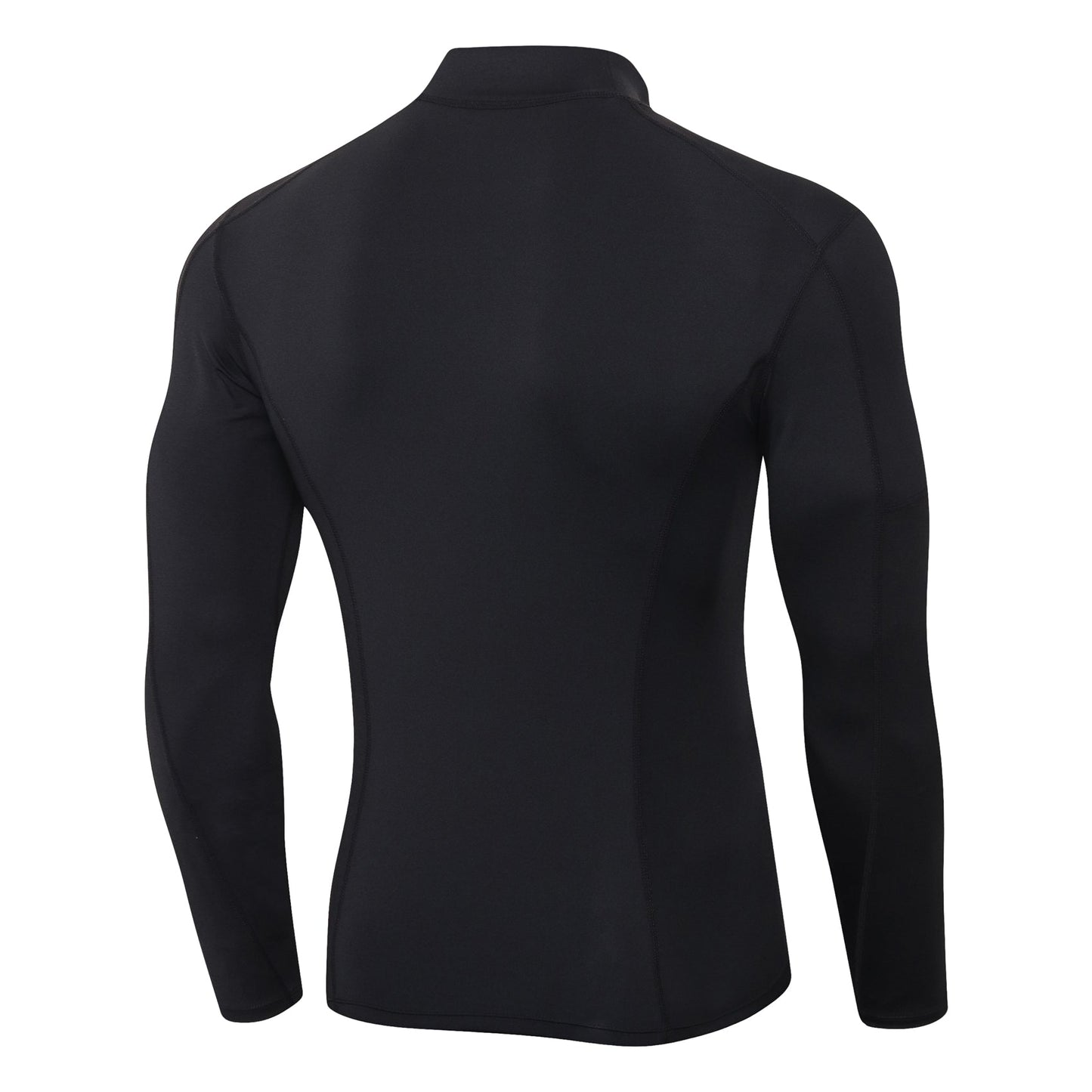 Mens Mock Turtleneck Compression Long Sleeve Shirts Football Undershirt Sports Base Layer LANBAOSI