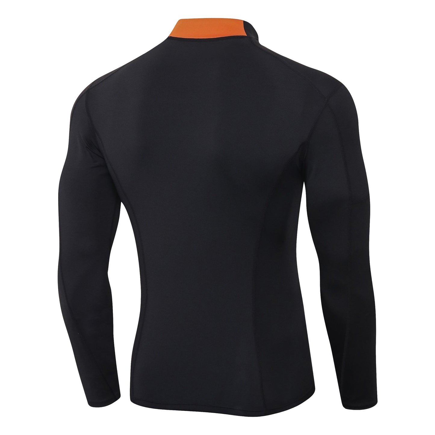 Mens Mock Turtleneck Compression Long Sleeve Shirts Football Undershirt Sports Base Layer LANBAOSI