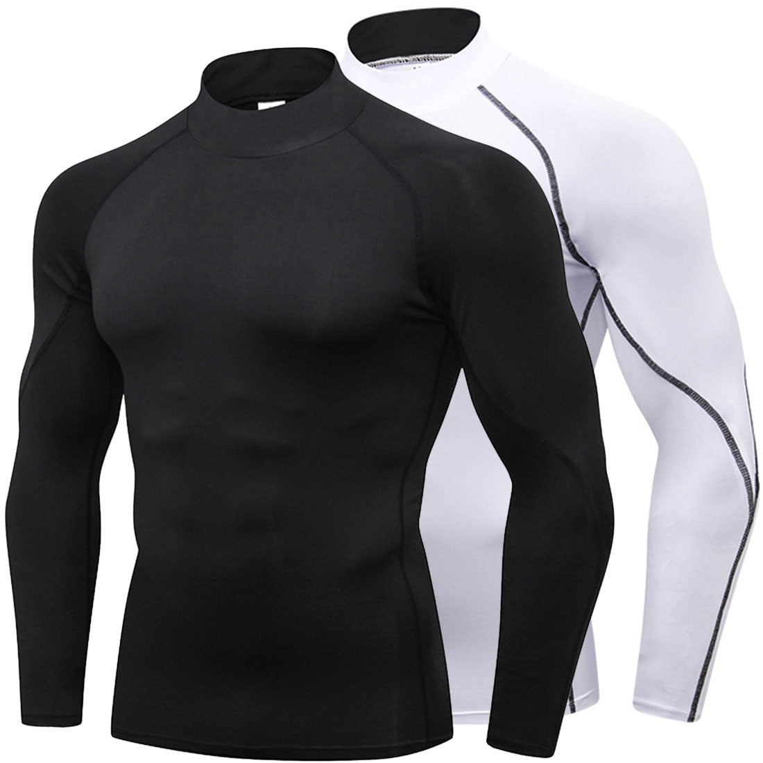 Black Mens Dress Shirts Men Compression Shirts Men Short Sleeve Base Layer  Undershirt Gear Workout T Shirt 