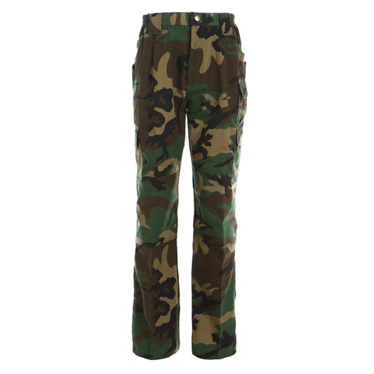 Mens Tactical Pants Military Army Cargo Trousers Multi Pocket Combat Ripstop Work Pants LANBAOSI