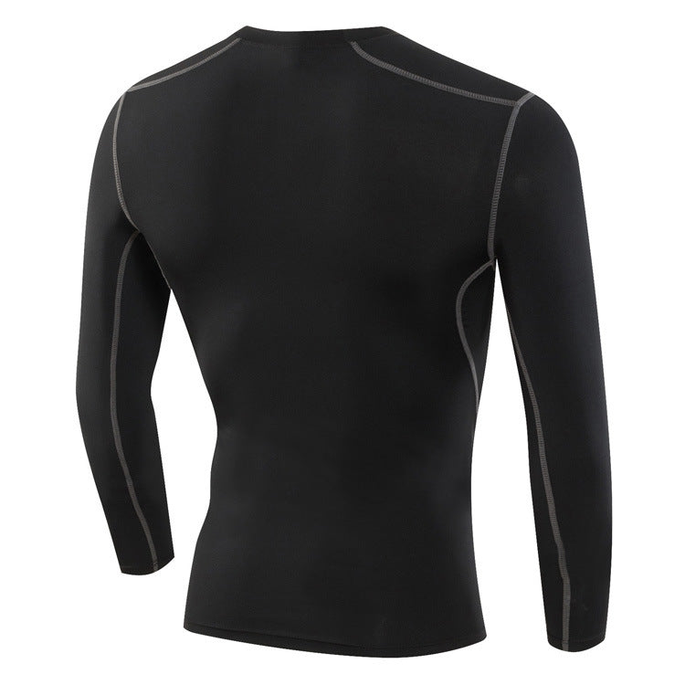 Mens Thermal Compression Shirts Ultra Soft Fleece Lined Long