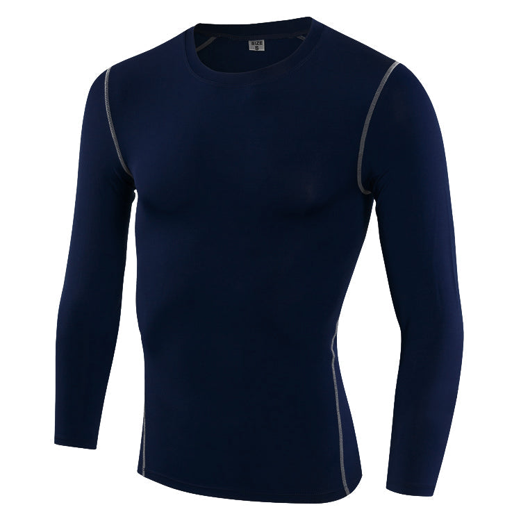 Mens Thermal Compression Shirts Ultra Soft Fleece Lined Long Sleeve Tops LANBAOSI