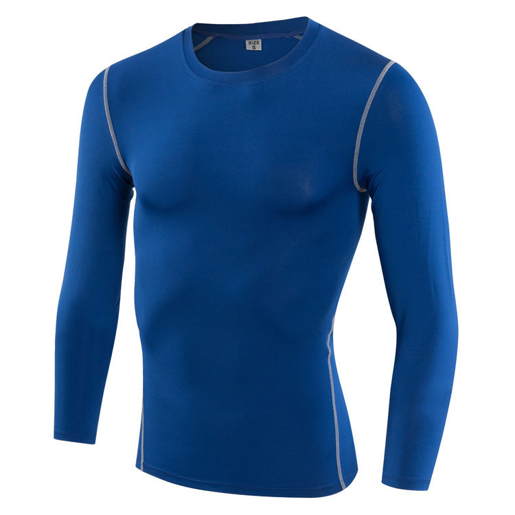 Mens Thermal Compression Shirts Ultra Soft Fleece Lined Long Sleeve Tops LANBAOSI