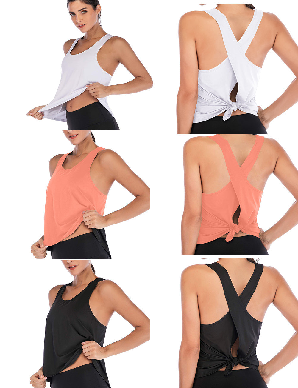  Mippo Workout Tops for Women Summer Yoga Exercise Shirts  Sleeveless Tanks Gym Exercise Clothes High Neck Racerback Tank Tops Athleta  Clothing for Women Black XS : Clothing, Shoes & Jewelry