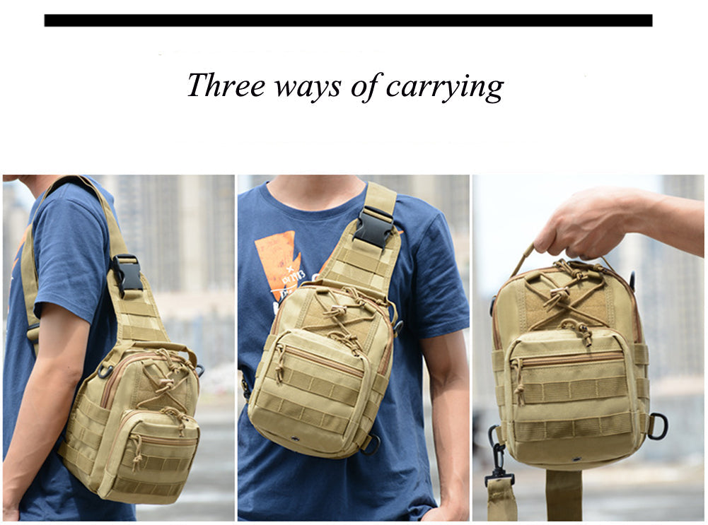 Outdoor Chest Pack Multipurpose Militray Single Shoulder Backpack LANBAOSI