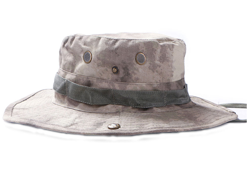 Outdoor Sun Breathable Wide Brim Boonie Hats For Women Summer Cap LANBAOSI
