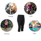 Women High Waist Capris Workout Legging with Pockets LANBAOSI