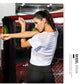 Women Running Mesh Shirt Short Sleeve Athletic Top Workout Sweatshirt LANBAOSI
