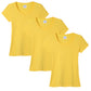 Women Short Sleeve Cotton T-Shirt Classic Crew Neck Casual T-Shirt LANBAOSI