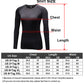 Women Thermal Winter Compression Baselayer Long Shirts with Thumb Hole LANBAOSI