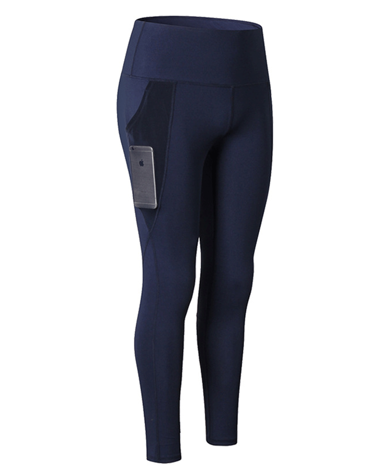 Women's High Waist Running Workout 4 Way Stretch Leggings with Pocket LANBAOSI