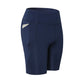 Womens Compression Running Leggings Athletic Yoga Shorts with Pockets LANBAOSI