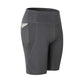 Womens Compression Running Leggings Athletic Yoga Shorts with Pockets LANBAOSI