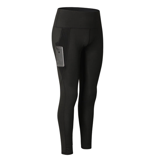 Womens Yoga Pants with Pockets High Waist Tummy Control Running Capri Leggings LANBAOSI
