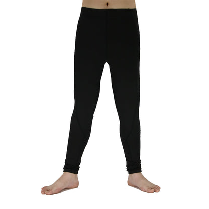 Youth Boys Compression Leggings Girls Athletic Sport Base Layer Pants Workout Running LANBAOSI